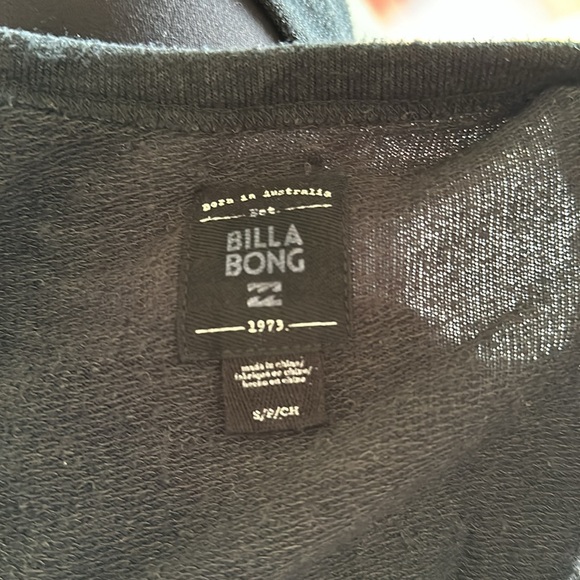 Billabong Lightweight Gray Wrap Sweater Size Small - Picture 5 of 5